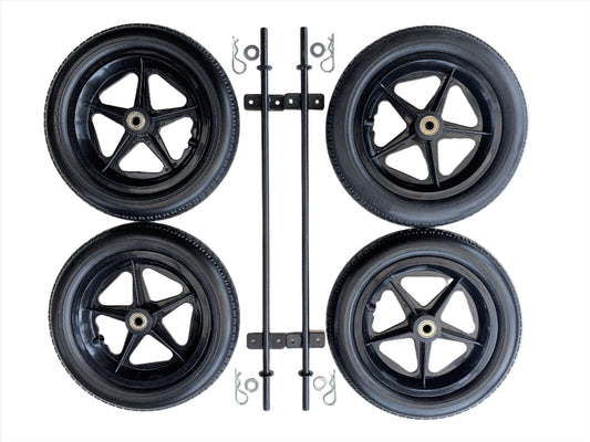 12" Wheels & Axle Set